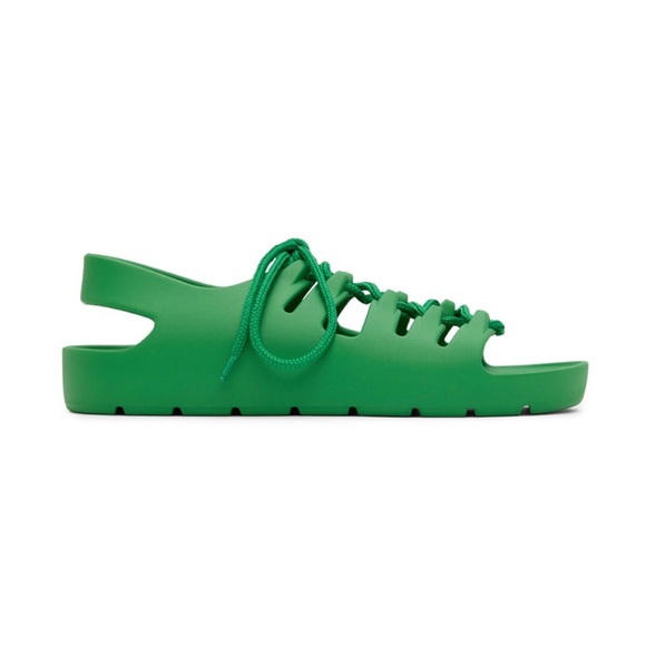 🎈SOLD 🎈Bottega Veneta Green Jelly (foam) Sandals (NWT) - Picture 3 of 6
